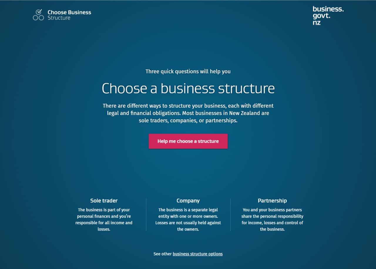 How to find the correct business structure for your business