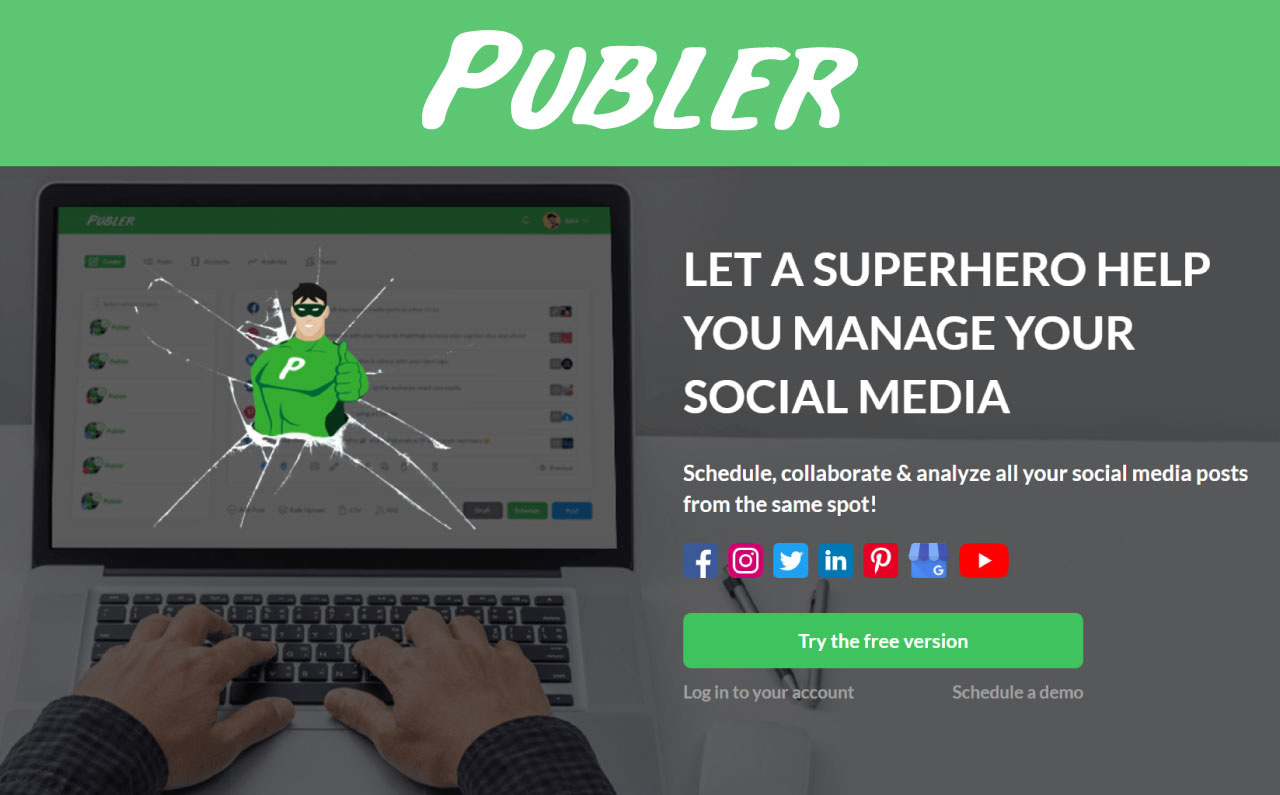 Publer is a Social Media Scheduling Tool for all Platforms
