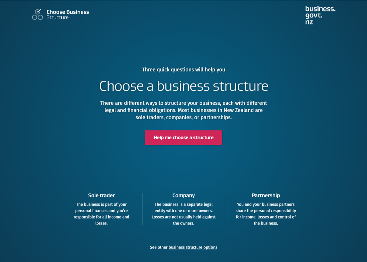 How to find the correct business structure for your business